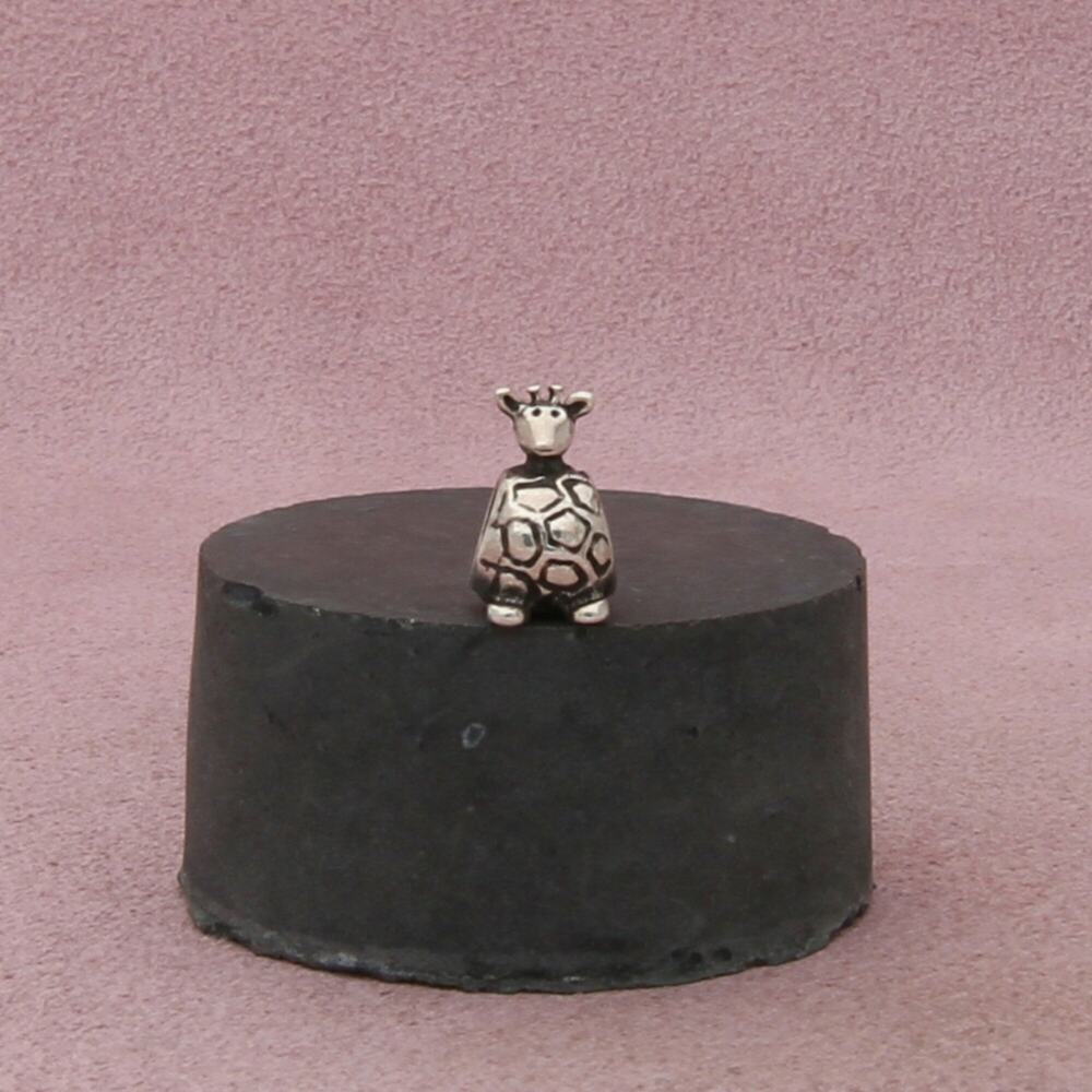 pandora sterling silver authentic giraffe bead (790274) charm
